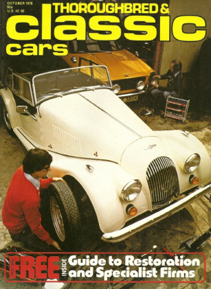 THOROUGHBRED & CLASSIC CARS 1978 OCT - PORSCHE 906, Mk 1/11, FORD RS2000